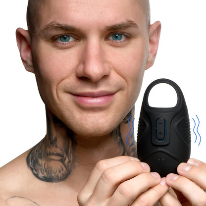 7x Vibrating Silicone Testicle Massager