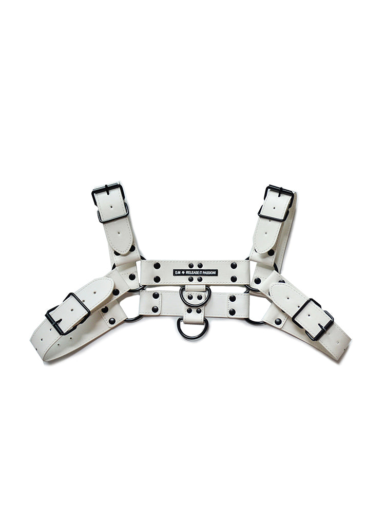 D.M Gorgeous Leather Adjustable Sexy Harness