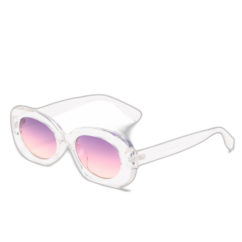 Retro Oval Sunglasses