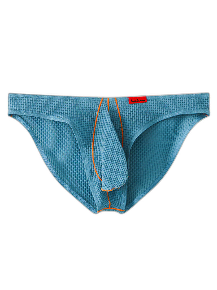 3 Pack Men's Ice Silk High-Elastic Breathable Briefs for Sports
