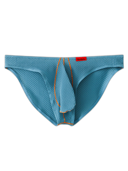 3 Pack Men's Ice Silk High-Elastic Breathable Briefs for Sports