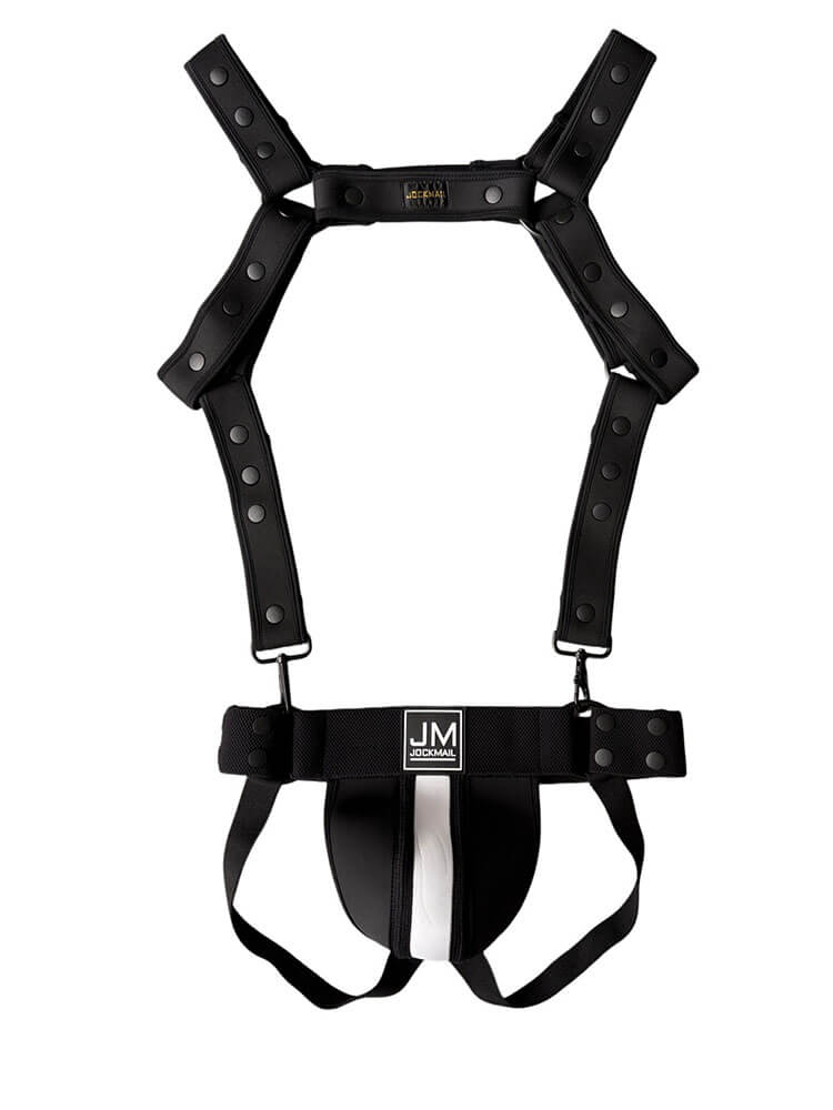 Men's Sexy Detachable Harness Jockstrap Set