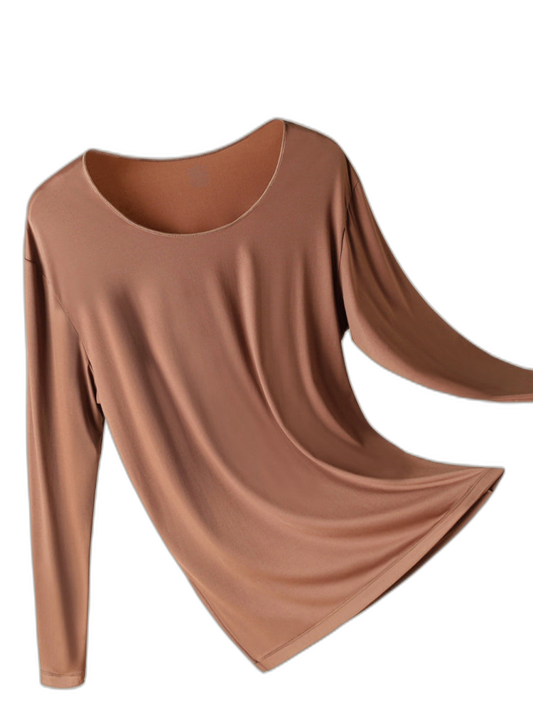 Men's Skin-Friendly Ultra-Thin High-Elastic Anti-Static Thermal Base Layer Tops & Bottoms