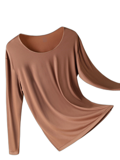 Men's Skin-Friendly Ultra-Thin High-Elastic Anti-Static Thermal Base Layer Tops & Bottoms