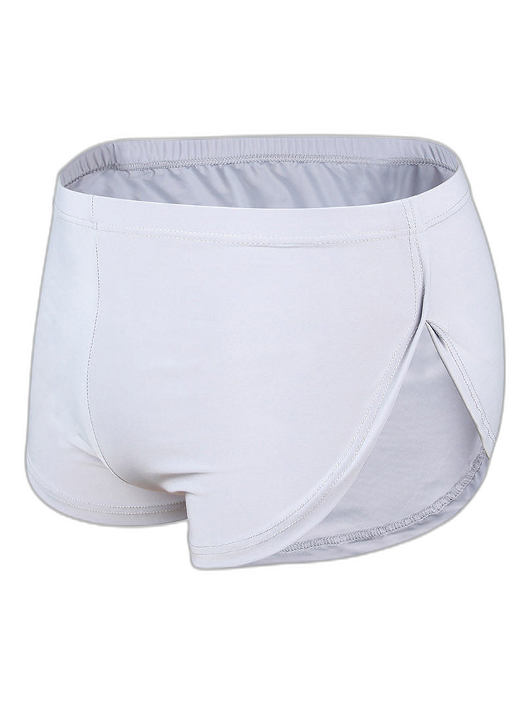 4 Pack Men’s Sexy High Vent Boxer Shorts