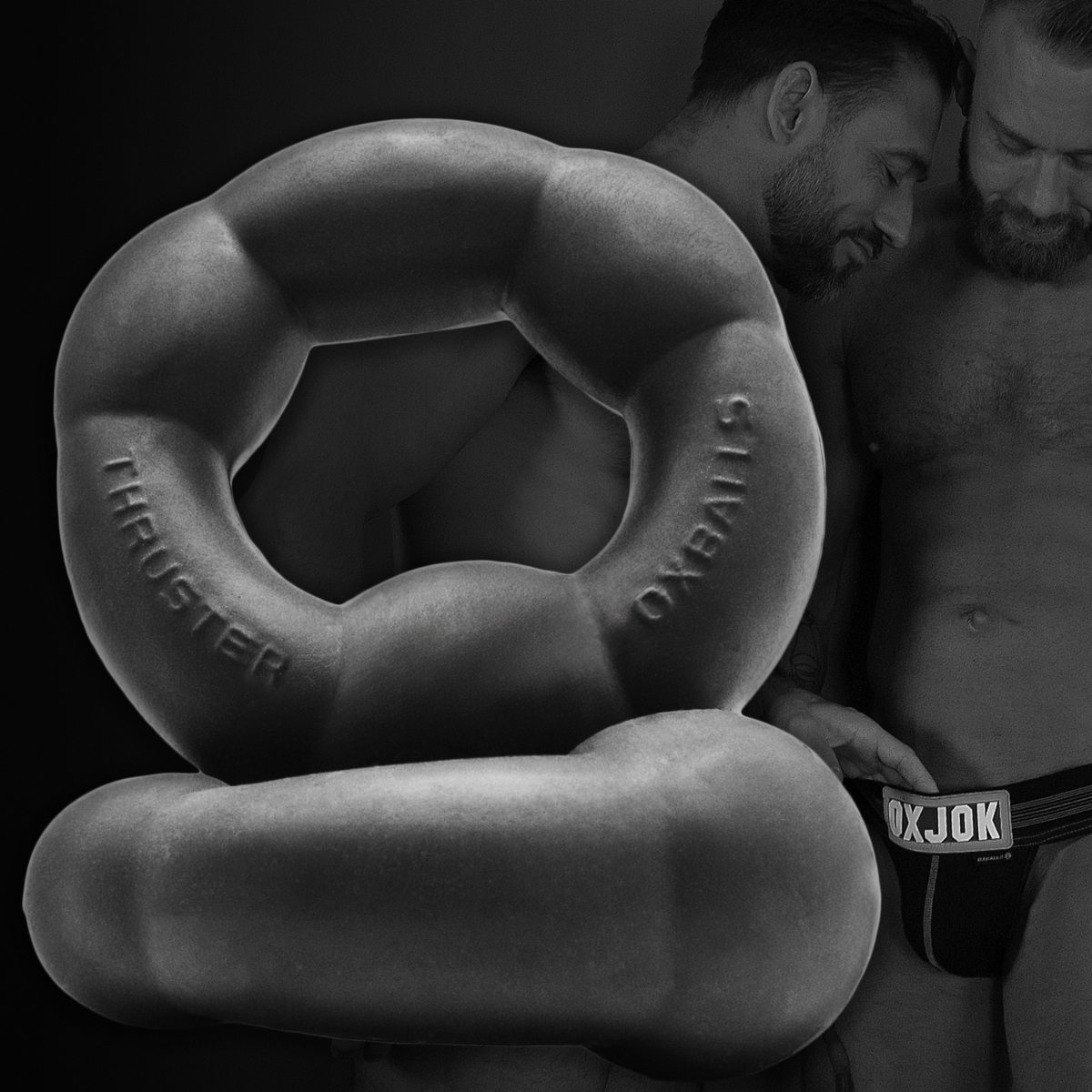 Oxballs Thruster Comfort Bulge Lifter Cockring Plus Siliconet Special Edition Night