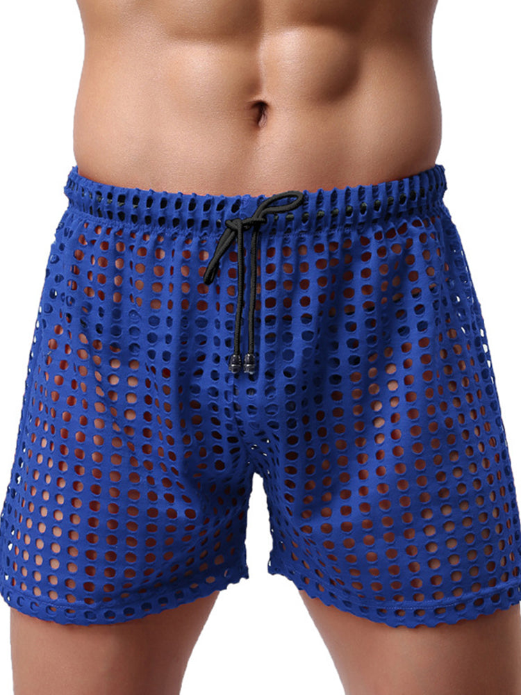 Men's Loose Sexy Mesh Shorts