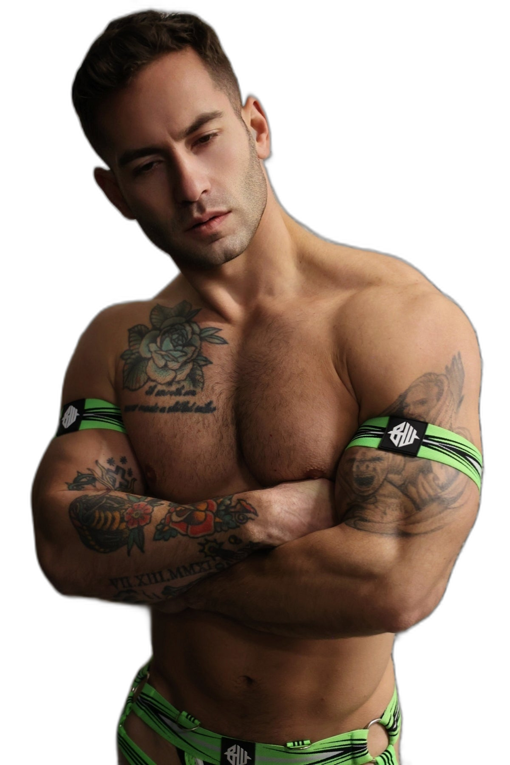 Breedwell Circuit Breaker Armbands Neon Green