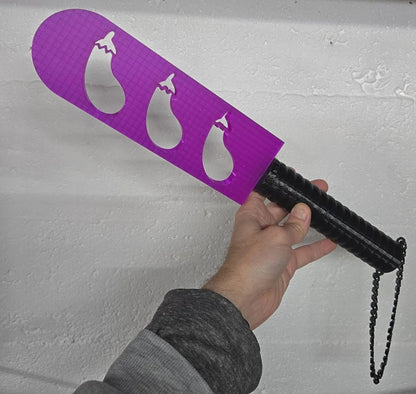 3D Printed Eggplant BDSM Paddle