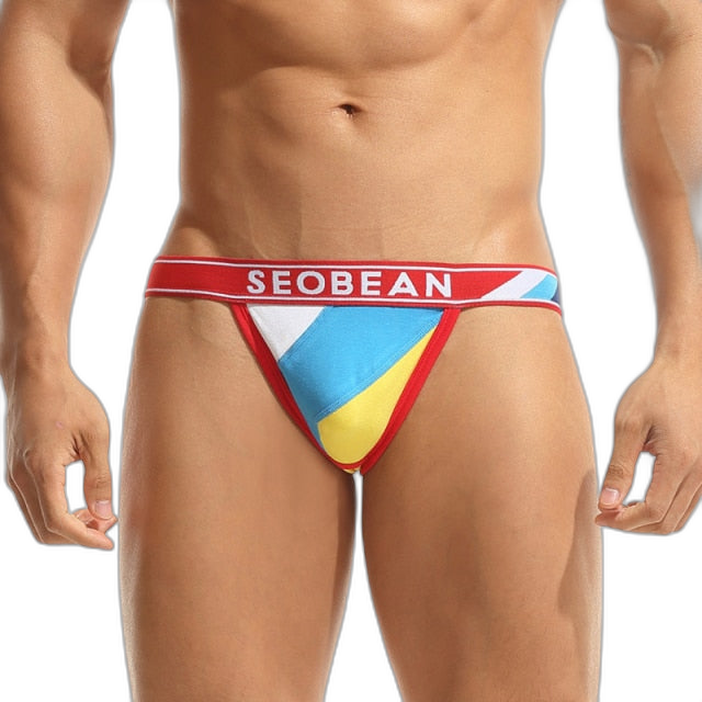 Seobean Color Block Jockstrap