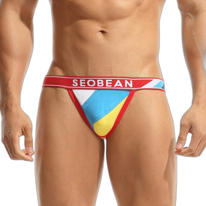 Seobean Color Block Jockstrap