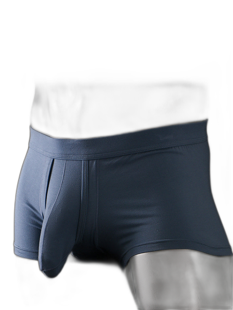 Sexy Separated Ball Pouch Trunks For Men