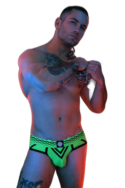 Breedwell Revolution Brief Neon Green