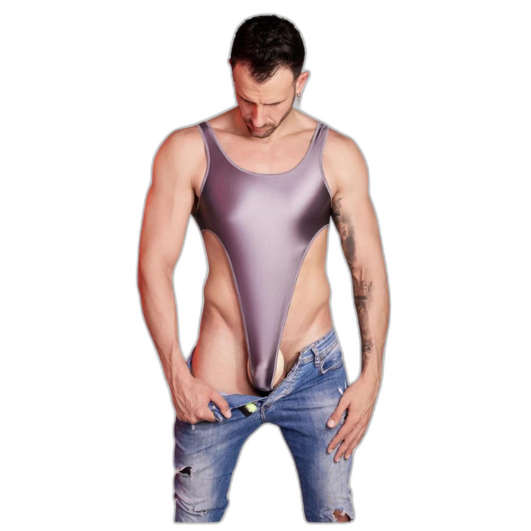 Ultra-Sexy High Cut Backless Bodysuit