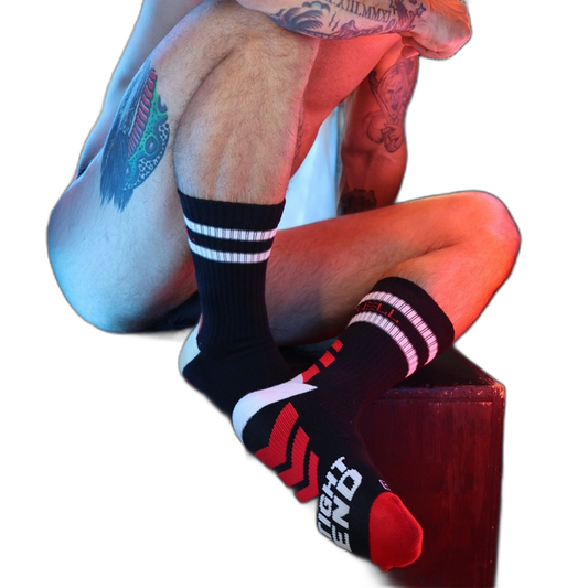 Breedwell Gymnetixxx Crew Socks Black