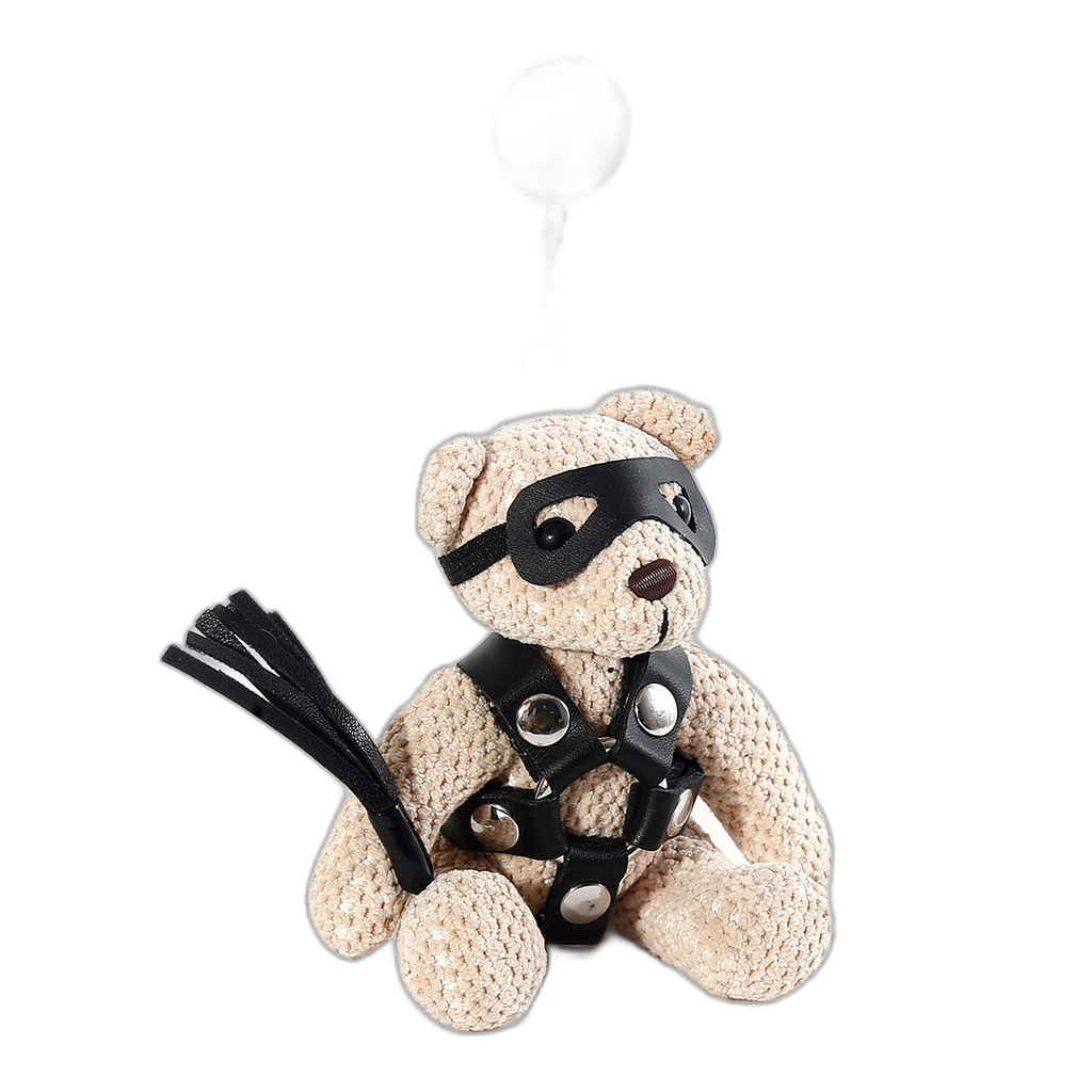 ruff GEAR Fetish Teddy Bear Keyring