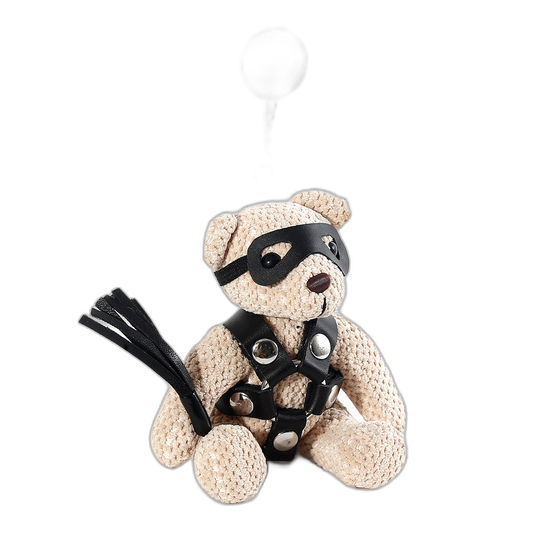 ruff GEAR Fetish Teddy Bear Keyring
