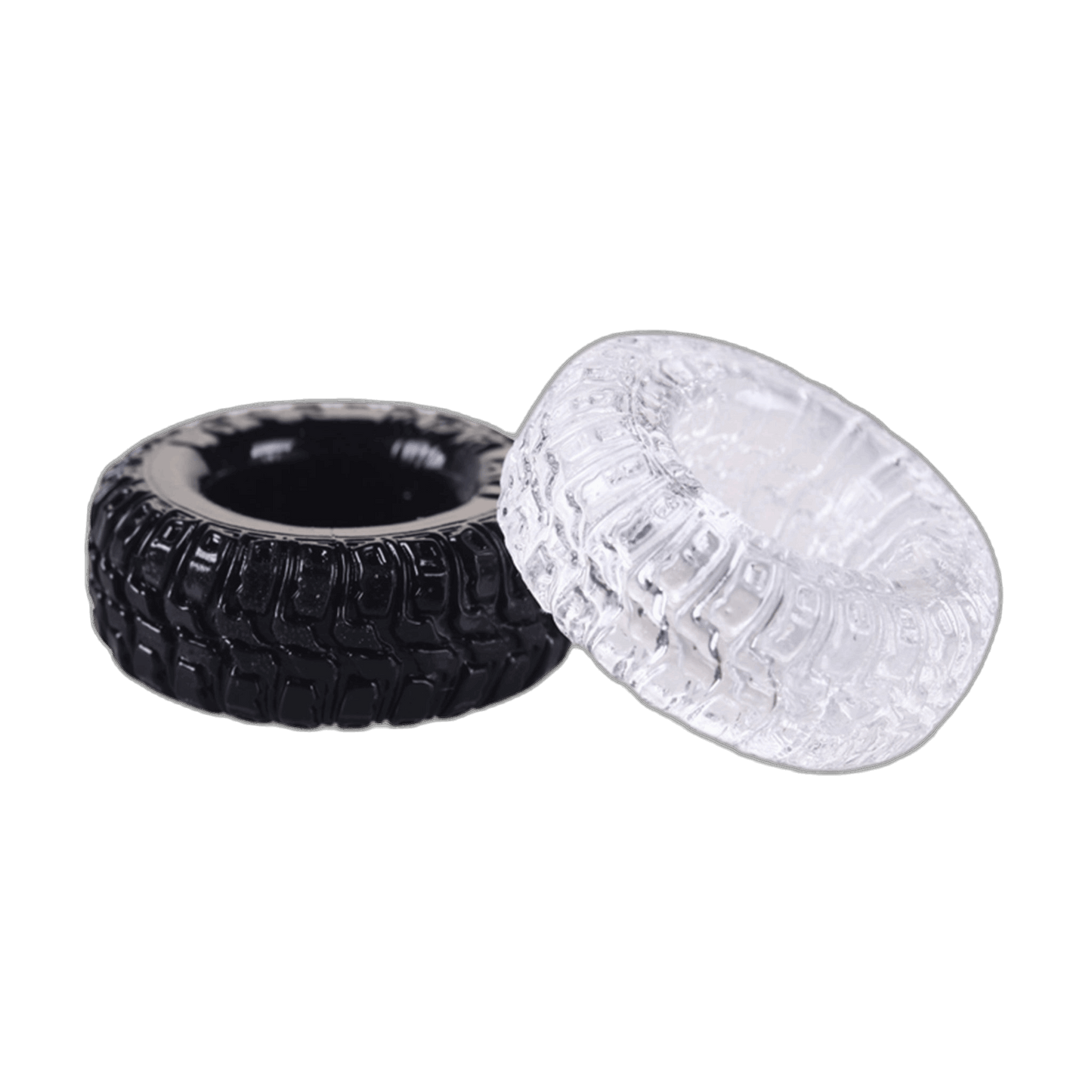 ruff GEAR Super Stretch Gummy Tyre Cock Rings 2 Pack