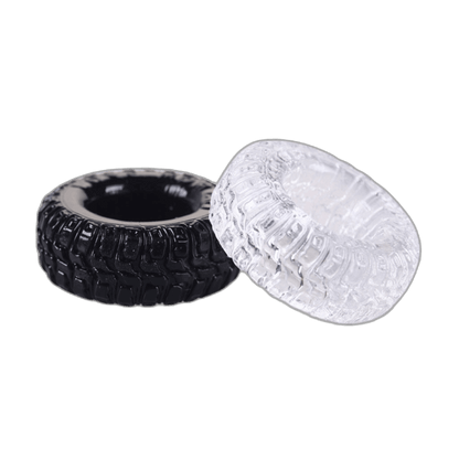 ruff GEAR Super Stretch Gummy Tyre Cock Rings 2 Pack