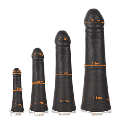 ruff GEAR Silicone DPXL Dildo 11.4 Inch