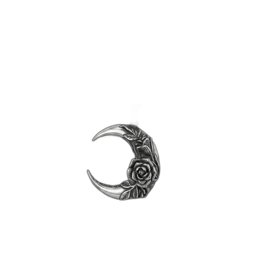 Rose Crescent Necklace