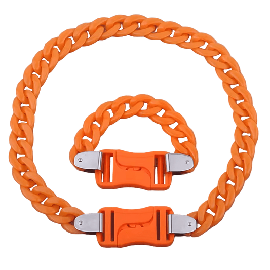 Acrylic Chain Orange