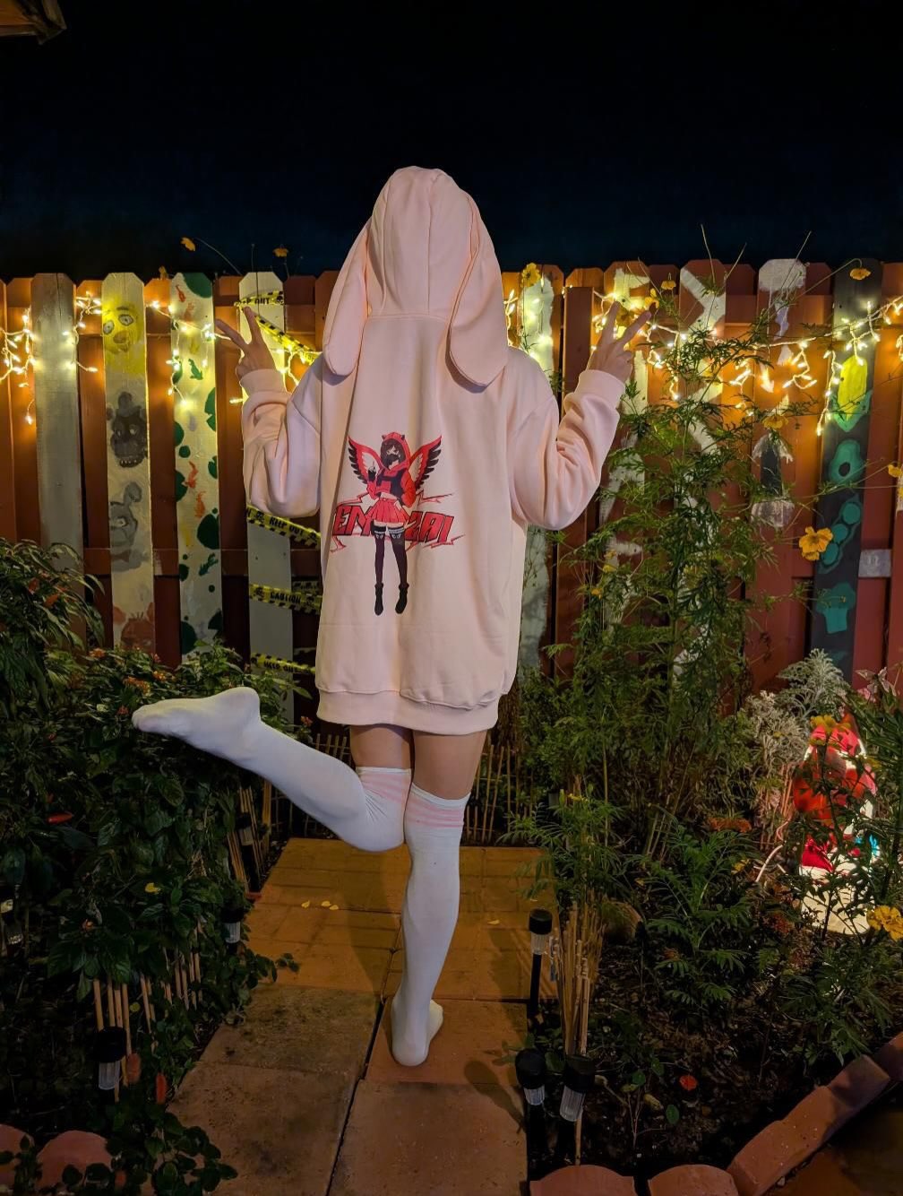 Femzai® Angel Bunny Hoodie