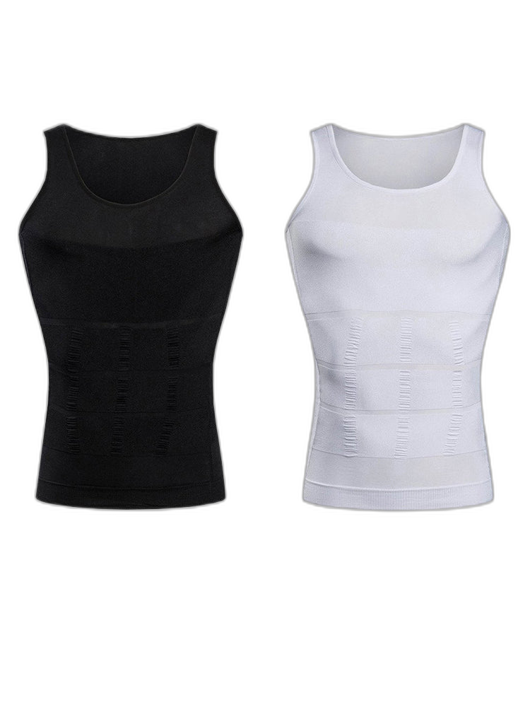 2 Pack Men Body Slimming Tummy Shaper