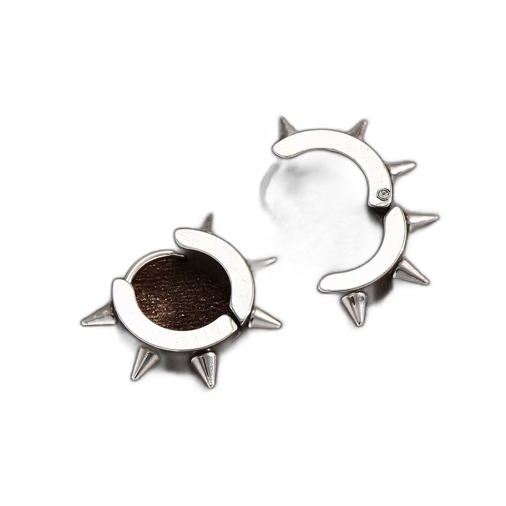 Spiked Mini Hoops