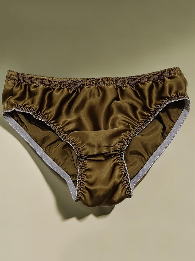 Men's Lightweight Breathable Mulberry Silk Briefs