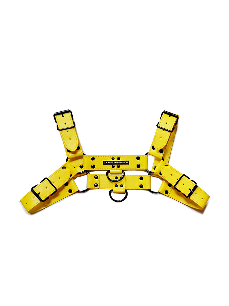 D.M Gorgeous Leather Adjustable Sexy Harness