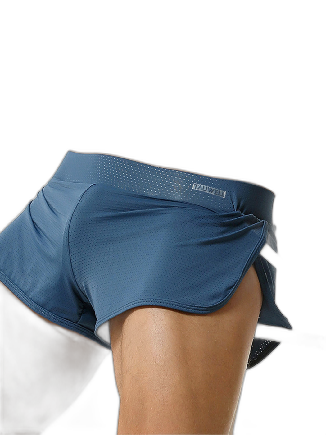 Men's Breathable Mesh Boxer Shorts With Separate Pouch