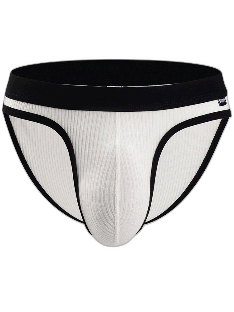 3 Pack Low Rise Soft Briefs With Support Pouch