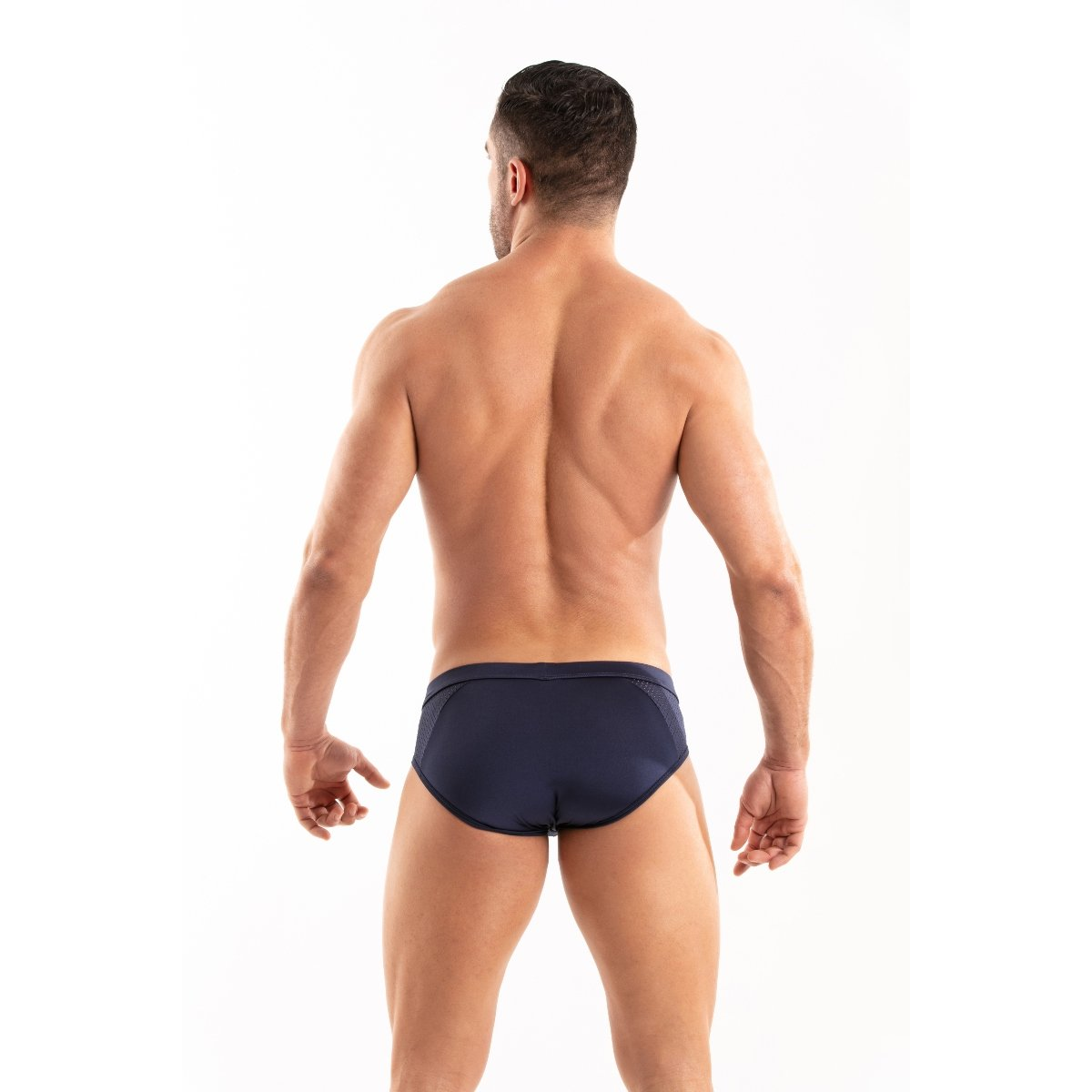 TOF Paris Temptation Microfiber Briefs Navy Medium