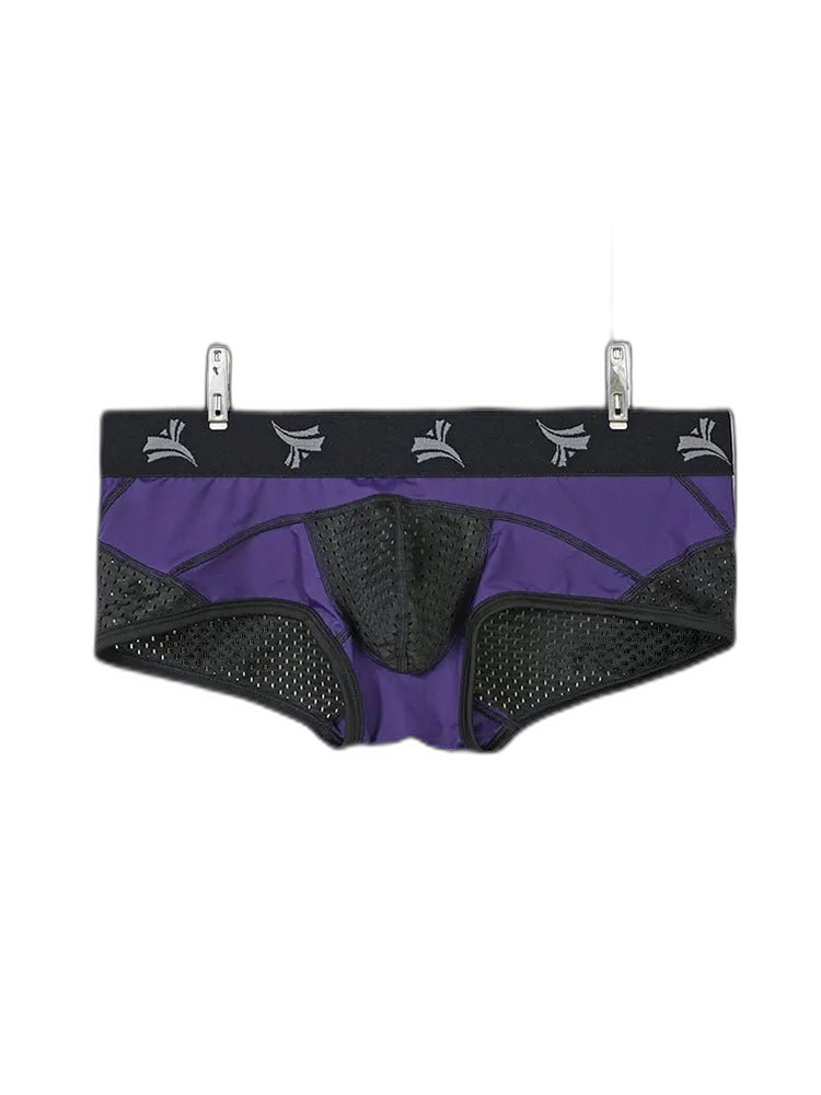 3 Pack Nylon Mesh Breathable U-Pouch Trunks