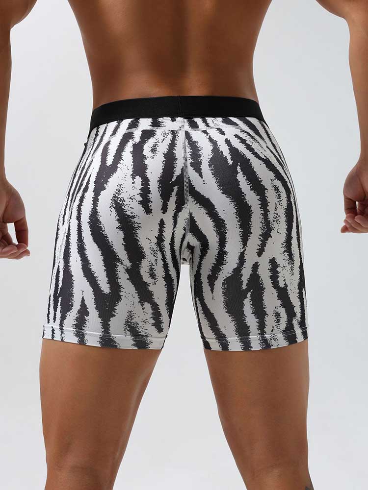 Men's Sports Tight Camouflage Shorts