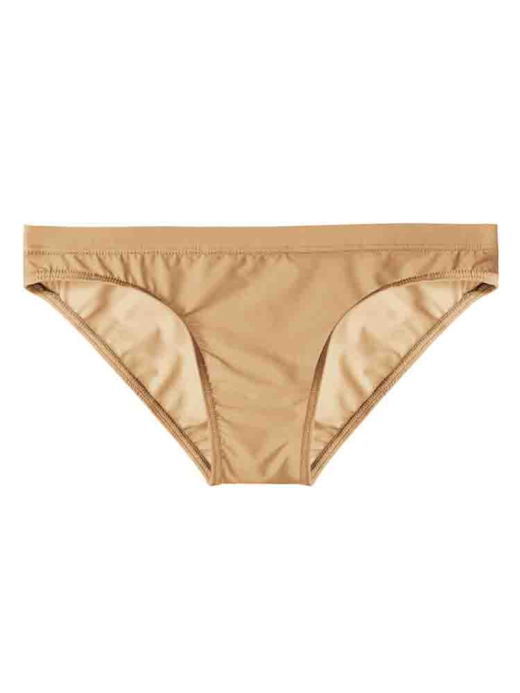 Men's Solid Color Low Waist Thin Briefs