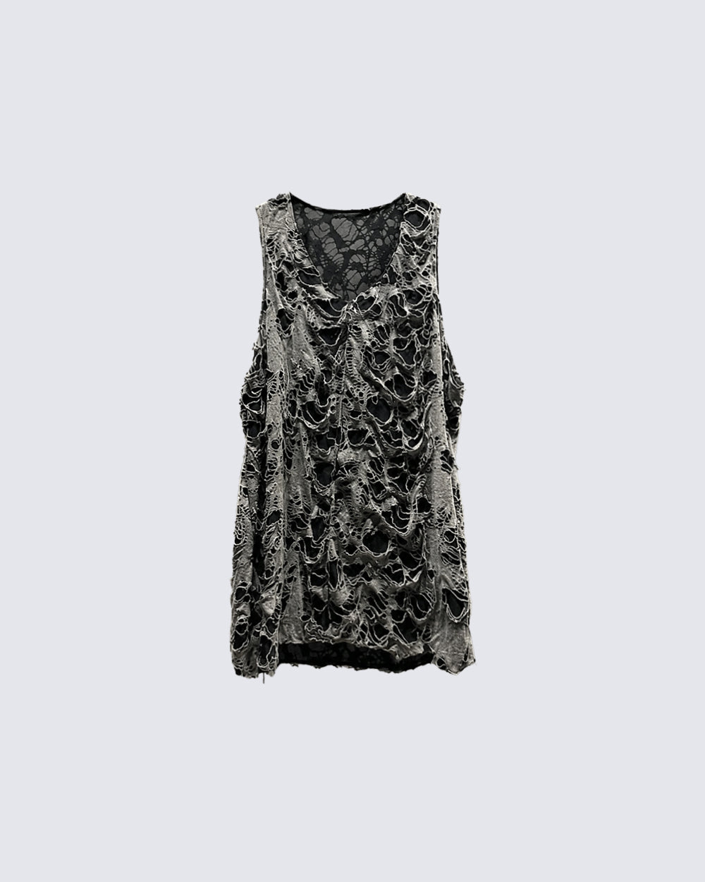 KIIKIO Punk Distressed Sleeveless Vest