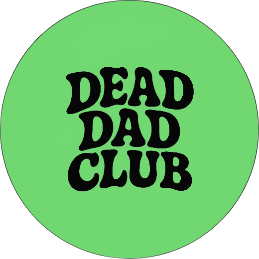 Dead Dad Club Badge