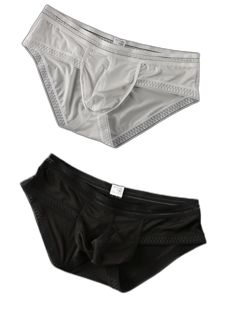 Men's Sexy Hollow Low-rise Briefs