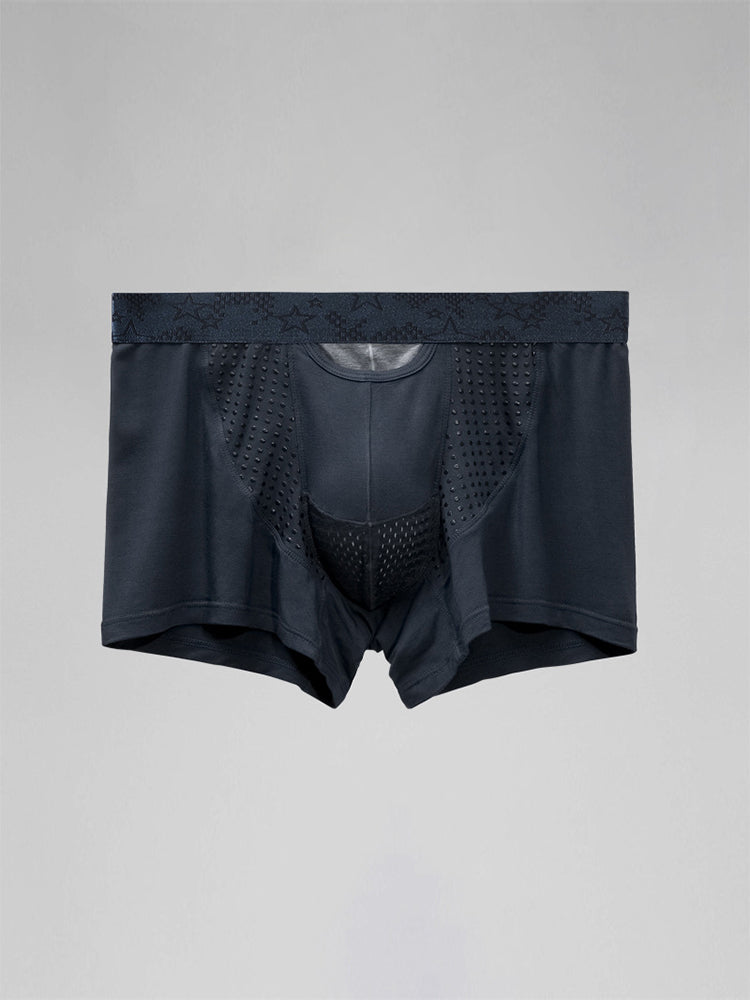 Men's Modal Dual Separate Pouch Trunks