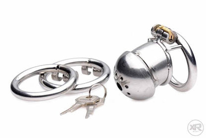 Exile Deluxe Locking Stainless Steel Confinement Cage