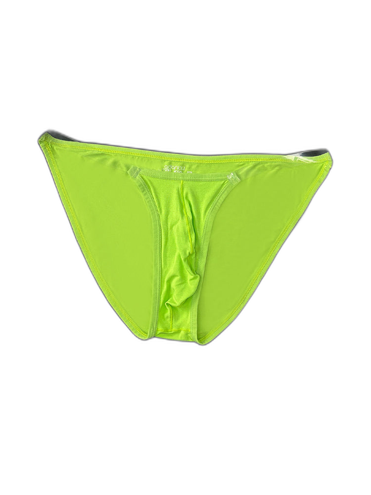 2 Pack Men's Breathable Low-Rise Ultra-Soft Modal Bikini