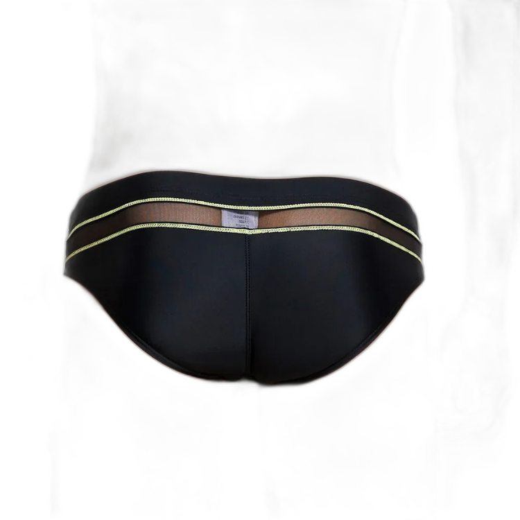 SEOBEAN Poolside Play Mesh Swim Briefs