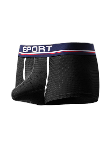 2 Pack Breathable Separate Pouch Boxer Briefs