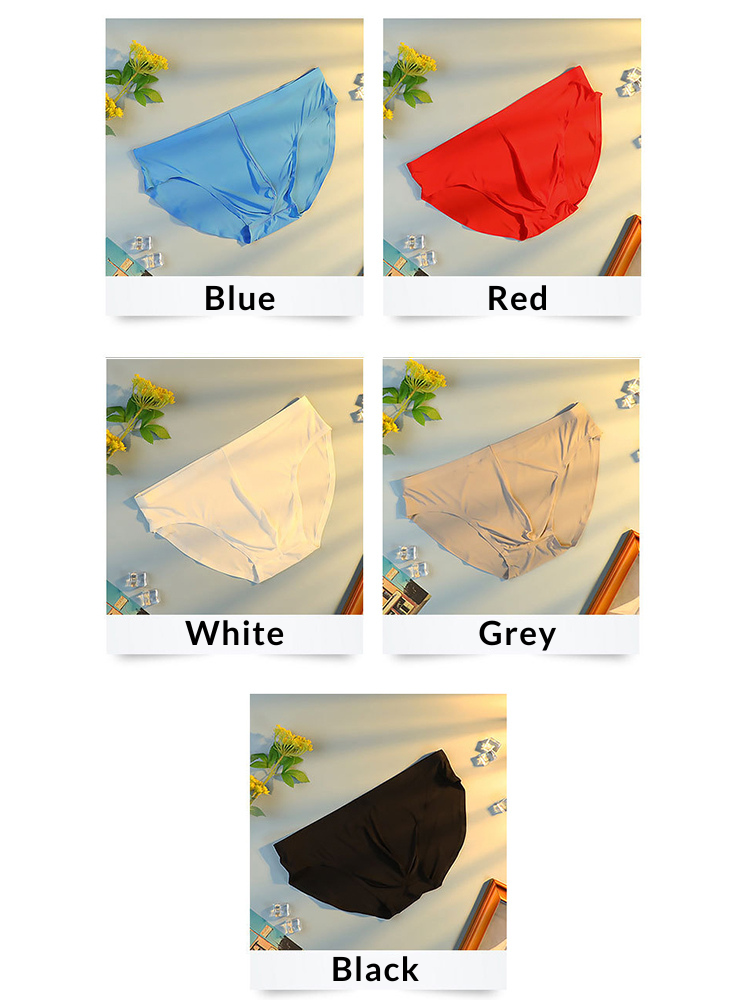 Men's Breathable Seamless Thin Briefs