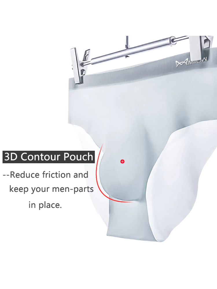 4 Pack Ball Support Seamless Men's Underwear