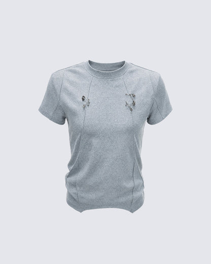 KIIKIO Gothic Asymmetric Tee