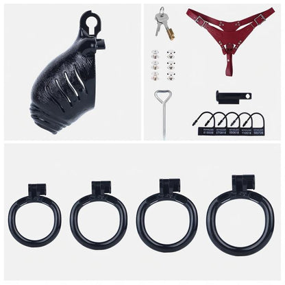 Foreskin Style Chastity Cage – Realistic ABS Resin Design for Everyday Wear