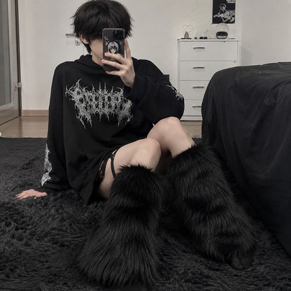 Fluffy Fantasy Leg Warmers
